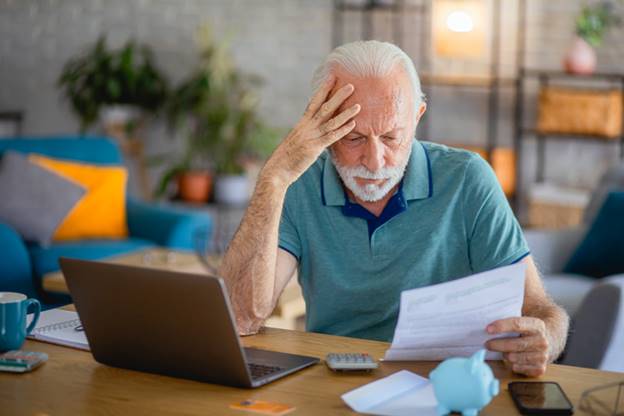 Older man annoyed at bill - Age Discrimination